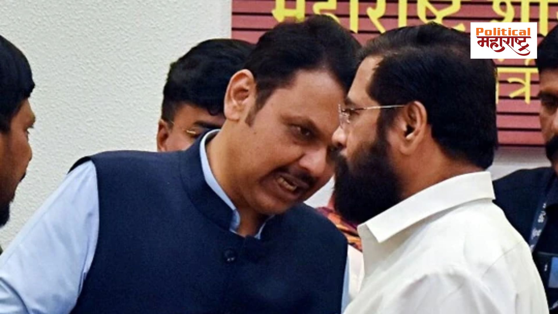 Eknath shinde with devendra fadnavis